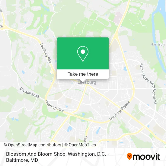 Blossom And Bloom Shop map
