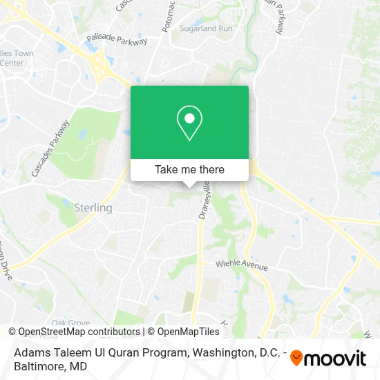 Adams Taleem Ul Quran Program map