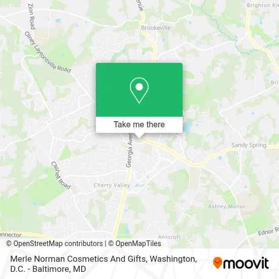 Merle Norman Cosmetics And Gifts map