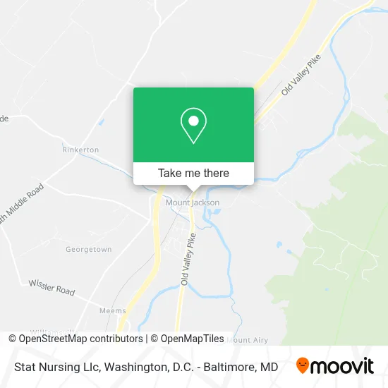 Stat Nursing Llc map