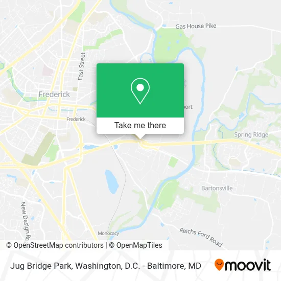 Jug Bridge Park map