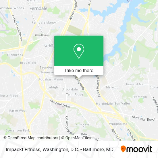 Impackt Fitness map