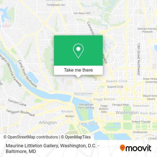 Maurine Littleton Gallery map