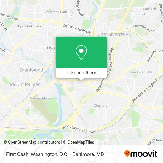 First Cash map