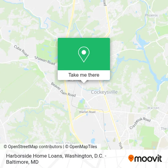 Harborside Home Loans map