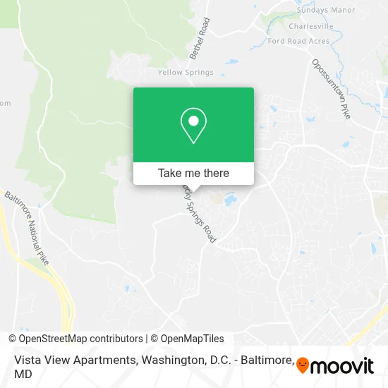 Vista View Apartments map