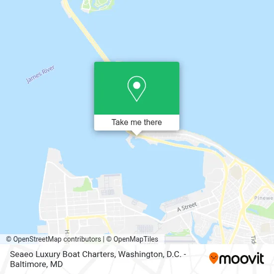 Seaeo Luxury Boat Charters map