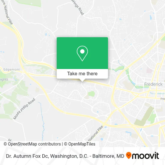 Dr. Autumn Fox Dc map