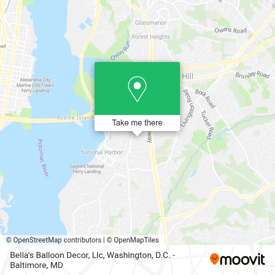 Bella's Balloon Decor, Llc map