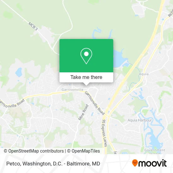 Petco map