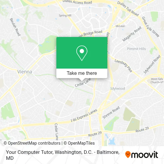 Your Computer Tutor map