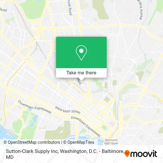 Sutton-Clark Supply Inc map