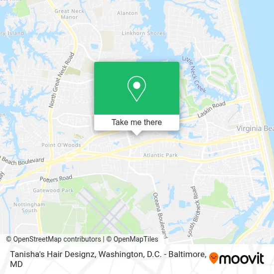 Tanisha's Hair Designz map