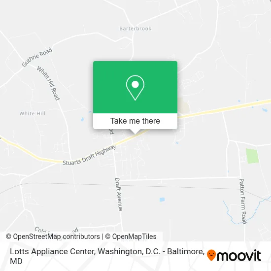 Lotts Appliance Center map