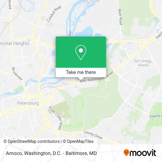 Amoco map