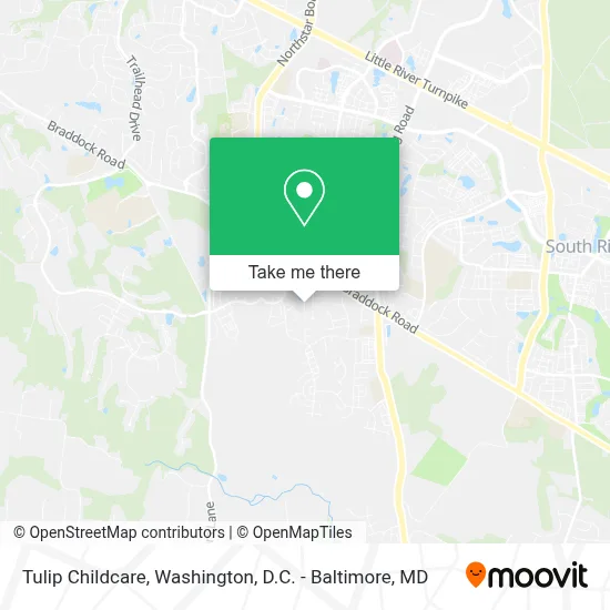 Tulip Childcare map