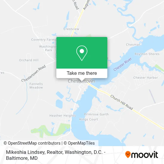 Mikeshia Lindsey, Realtor map