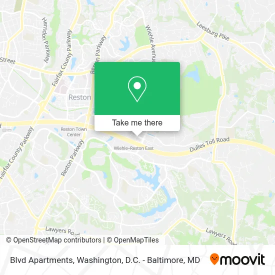 Blvd Apartments map