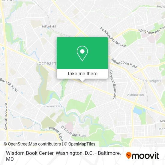 Wisdom Book Center map