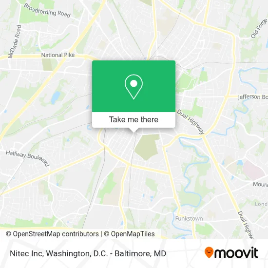 Nitec Inc map