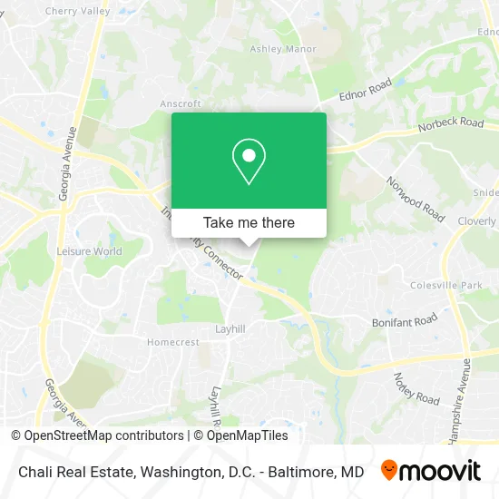 Chali Real Estate map