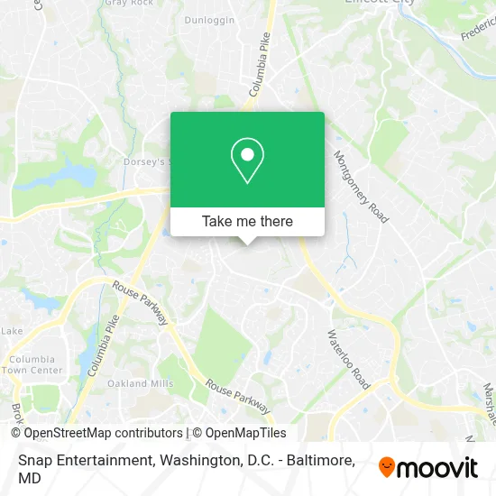 Snap Entertainment map