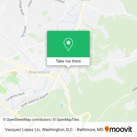 Vazquez Lopez Llc map