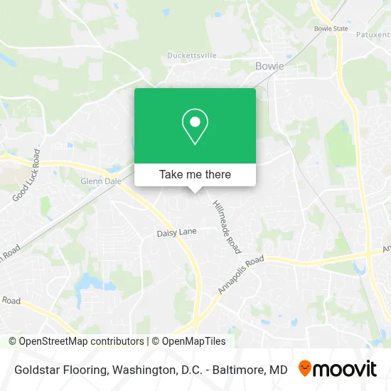 Goldstar Flooring map