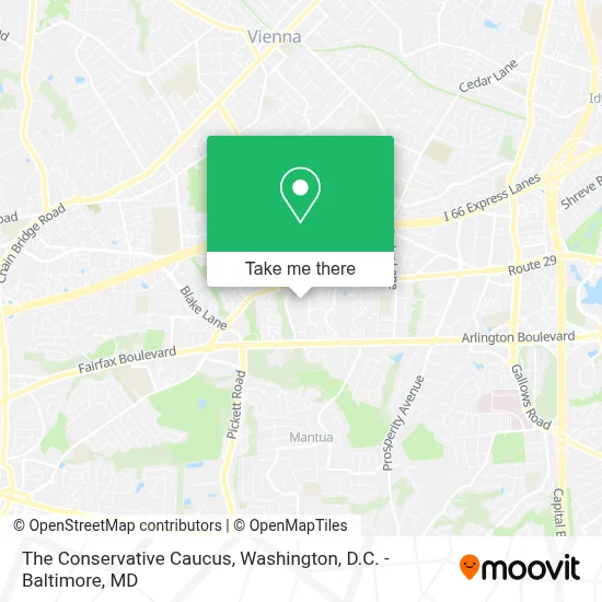 The Conservative Caucus map