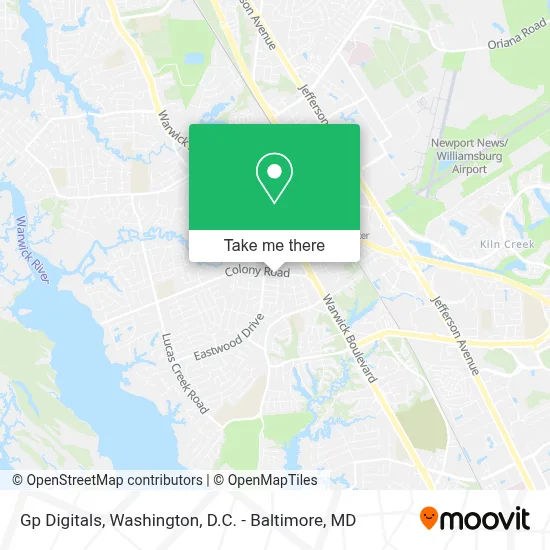 Gp Digitals map