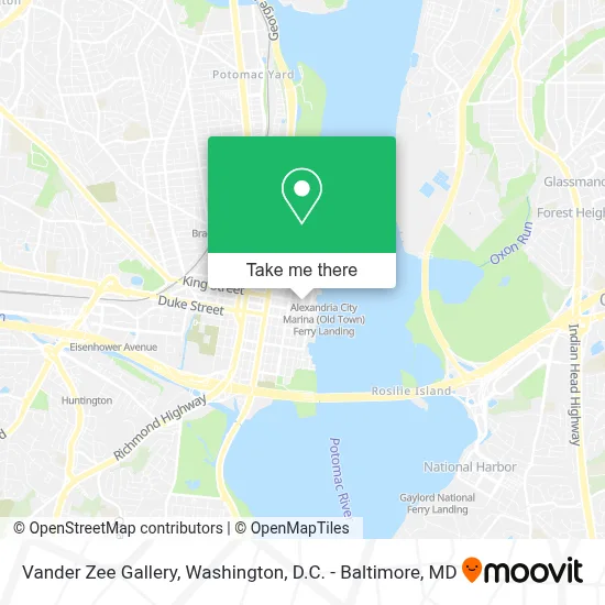 Vander Zee Gallery map