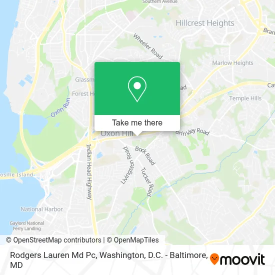 Rodgers Lauren Md Pc map