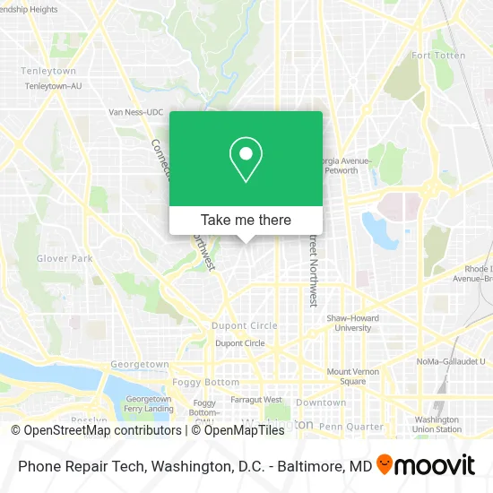 Phone Repair Tech map