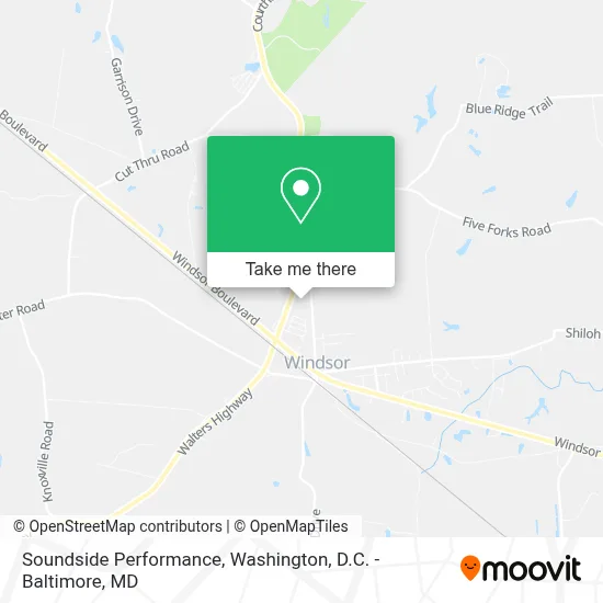 Soundside Performance map