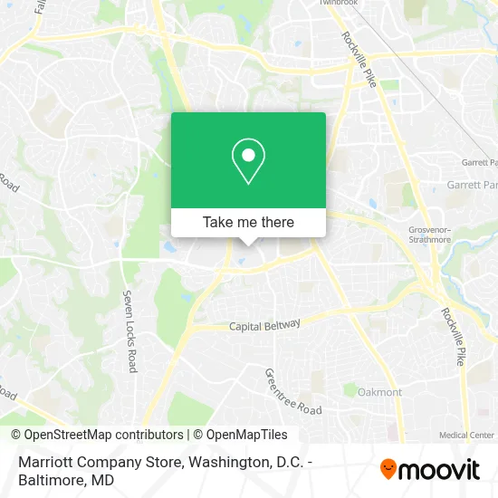 Marriott Company Store map
