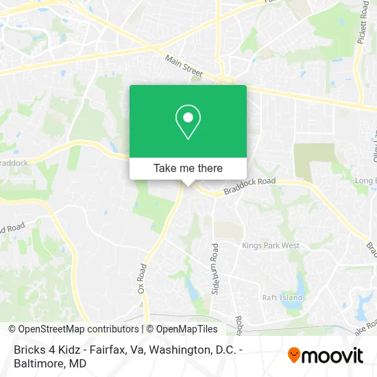Bricks 4 Kidz - Fairfax, Va map