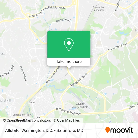 Allstate map