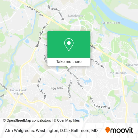 Atm Walgreens map