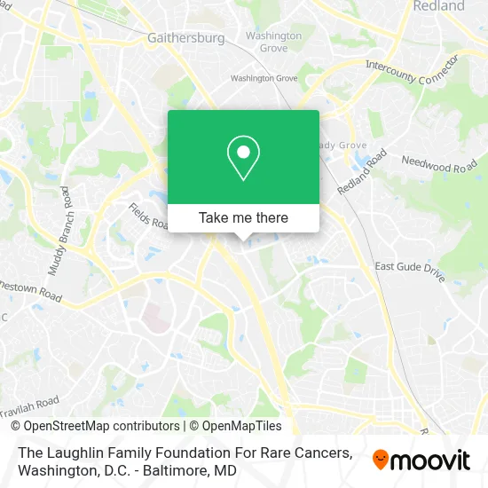 The Laughlin Family Foundation For Rare Cancers map