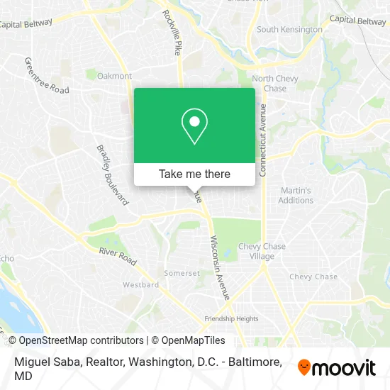 Miguel Saba, Realtor map
