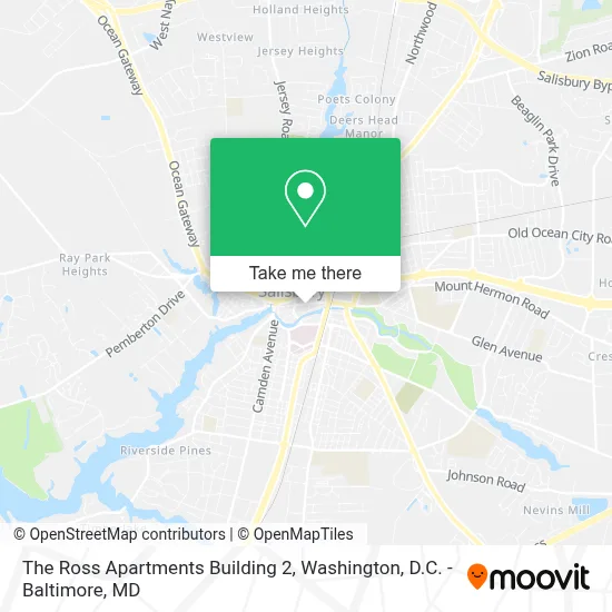 The Ross Apartments Building 2 map