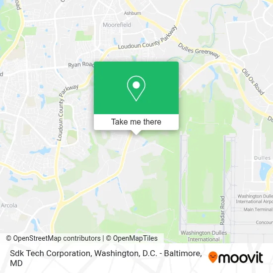 Sdk Tech Corporation map