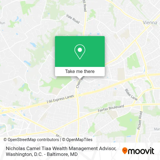 Nicholas Camel Tiaa Wealth Management Advisor map