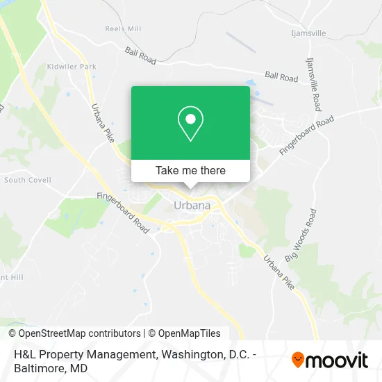 H&L Property Management map