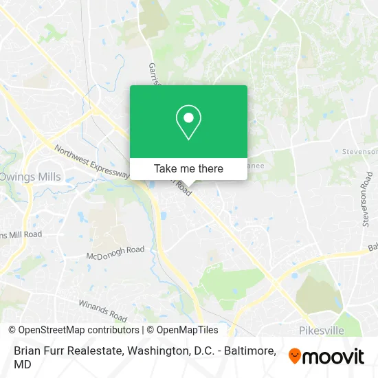 Brian Furr Realestate map