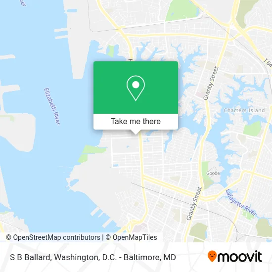 S B Ballard map