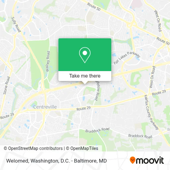 Welomed map