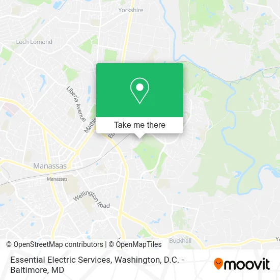 Essential Electric Services map