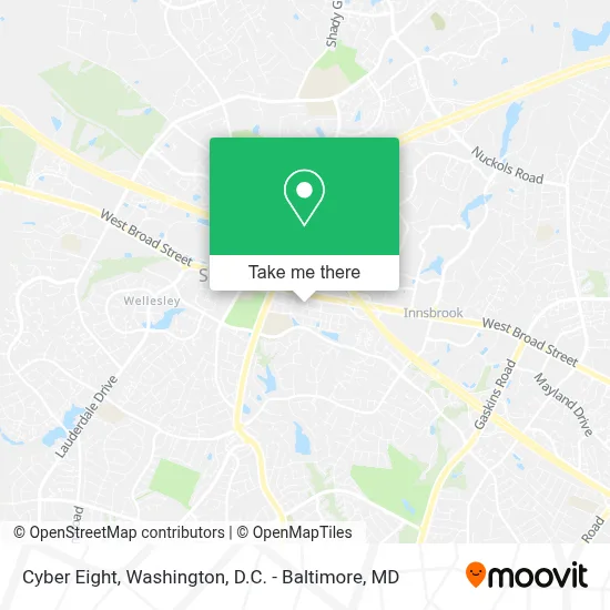 Cyber Eight map