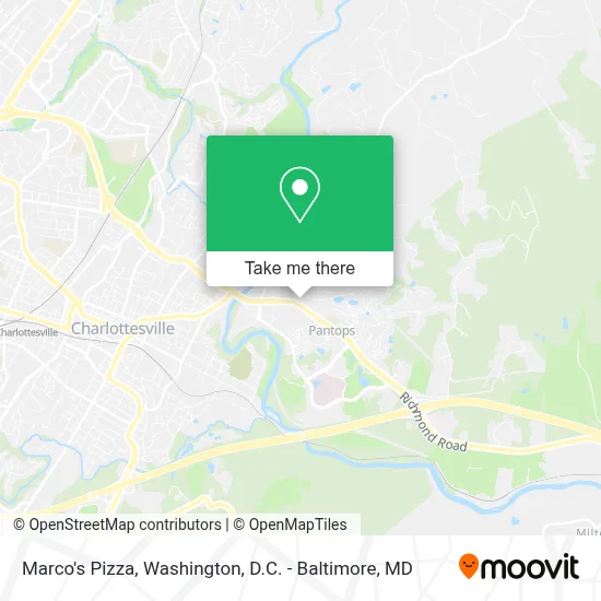 Marco's Pizza map